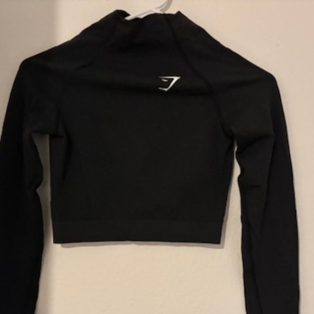 High Quality! Gymshark - Vital Crop Top compression fit